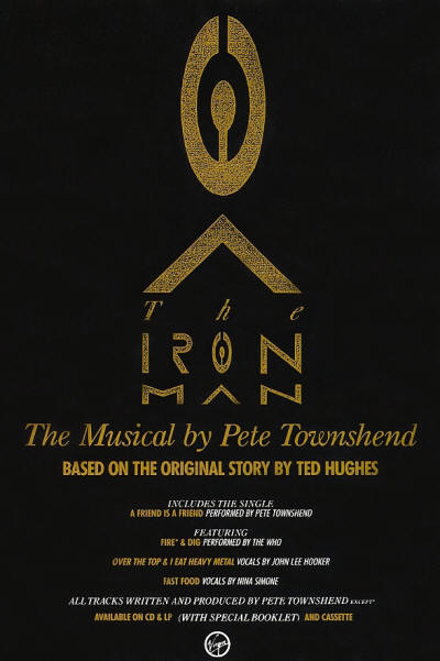 Pete Townshend - Iron Man - 1989 UK