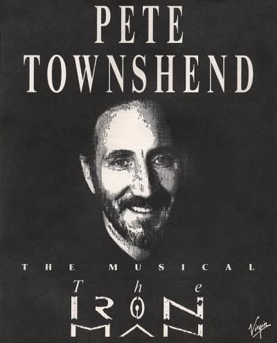 Pete Townshend - Iron Man - 1989 UK