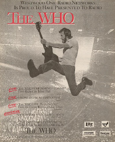 The Who - Westwood One - 1989 USA
