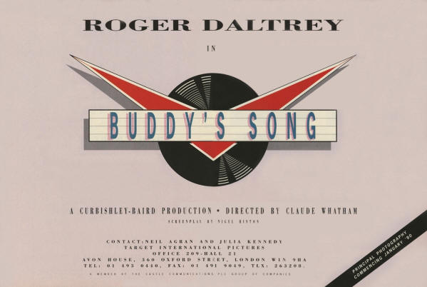 Roger Daltrey - Buddy's Song - 1991 UK
