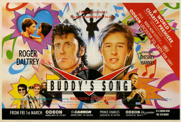 Roger Daltrey - Buddy's Song - 1991 UK