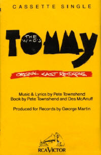 Pete Townshend - Tommy (Broadway) - 1993 USA Press Kit