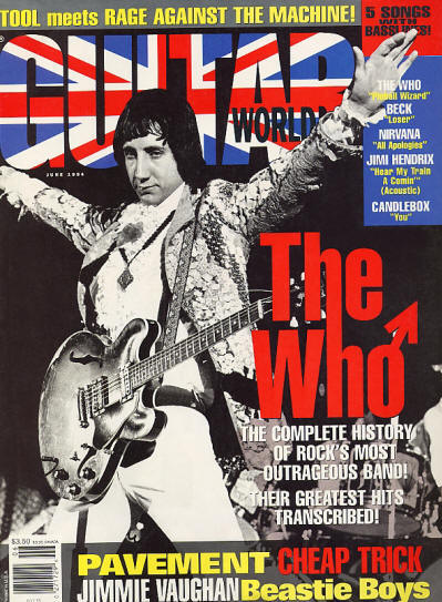 The Who - USA - Guitar World - June, 1994