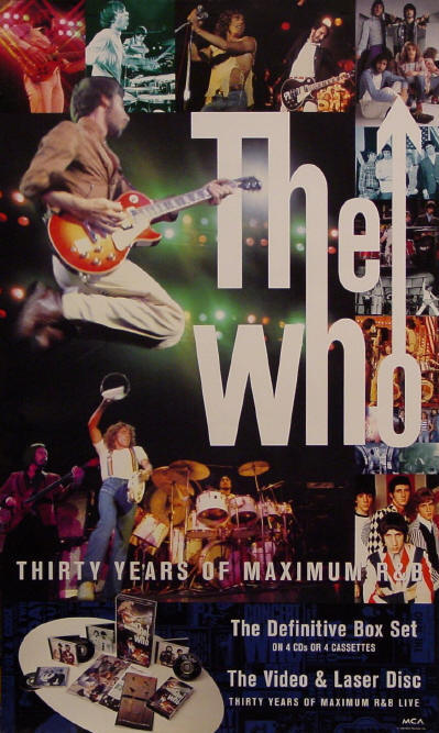 The Who - 30 Years Of Maximum R&B - 1994 USA (Promo)