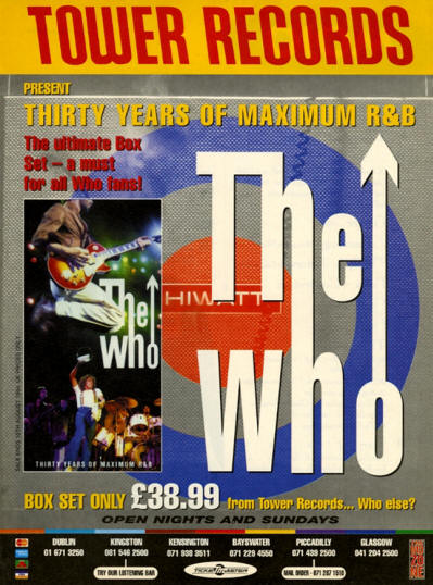 The Who - 30 Years of Maximum R&B - 1994 UK