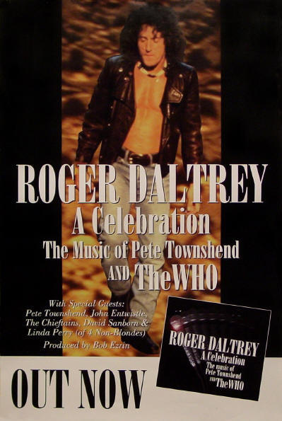 Roger Daltrey - A Celebration: The Music of Pete Townshend And The Who - 1994 USA (Promo)