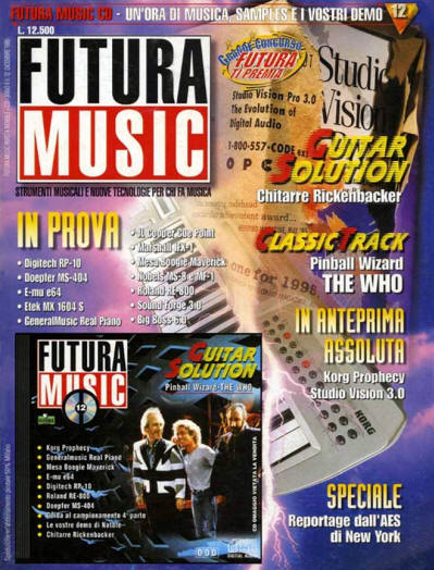 The Who - Italy - Futura Music - December, 1995