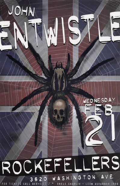 John Entwistle Live At Rockefellers - 1996 USA (Promo)