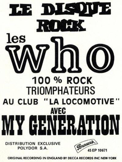 The Who - My Generation - 1996 France