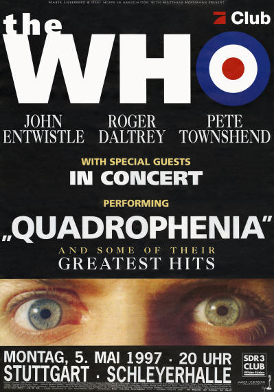 The Who - Quadrophenia - Stuttgart, Germany - May 5, 1997  (Promo)