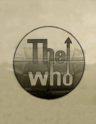 The Who - 1997 Wall Hanging (Promo)