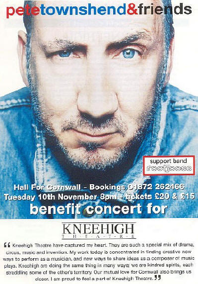 Pete Townshend - Cornwall - 1998 UK