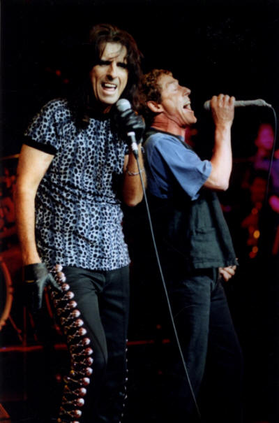 Roger Daltrey & Alice Cooper - 1999