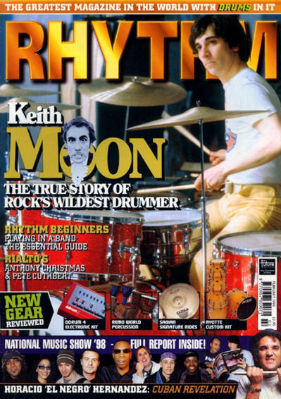 Keith Moon - UK - Rhythm - February, 1999