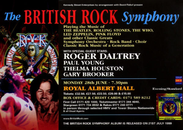 Roger Daltrey - British Rock Symphony - June 28, 1999