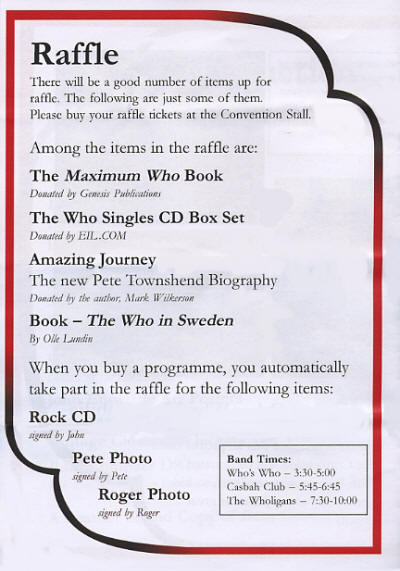 The Who - April 1, 2006 - The Who Convention -  London, UK