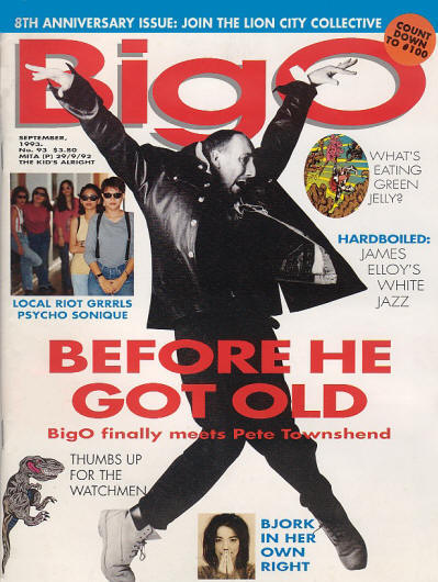 Pete Townshend - USA - Bigo - September, 1993