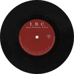The Who - Boris The Spider - 1966 UK 45 (Acetate) IBC