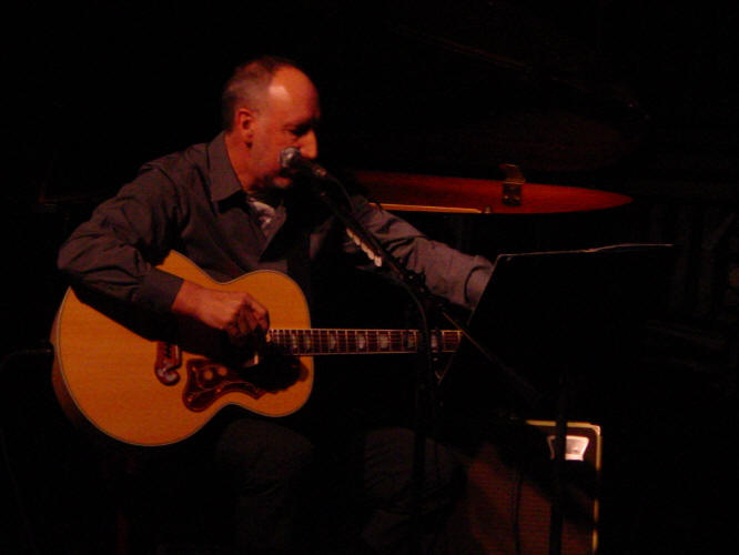 Pete Townshend - February 20, 2007 - In The Attic / Joe's Pub - New York