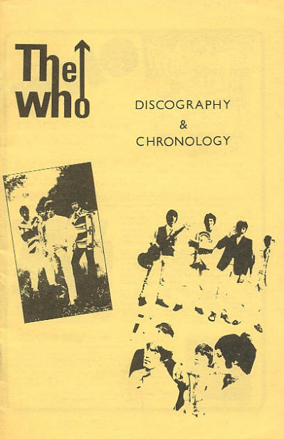The Who - USA - The Who Discography & Chronology - 1975 