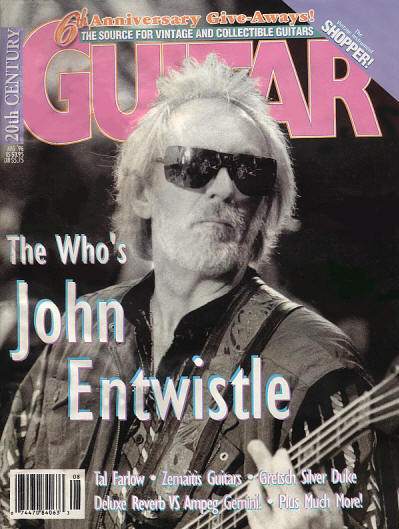 John Entwistle - USA - 20th Century Guitar - August, 1996