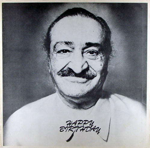 Happy Birthday - 1970 UK Meher Baba LP