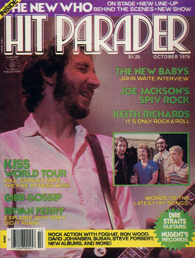 The Who - USA - Hit Parader - October, 1979