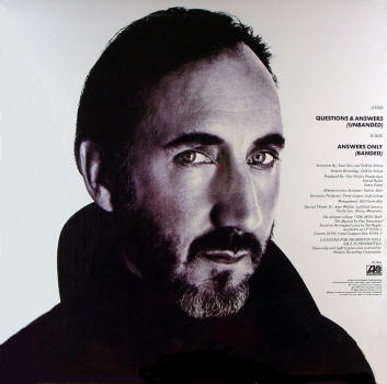 Pete Townshend - Iron Man - 1989 USA Promo LP