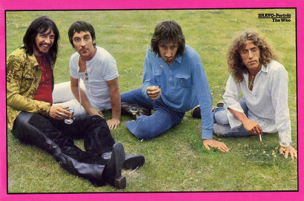The Who (on Keith's Lawn) - Circa 1971 Germany