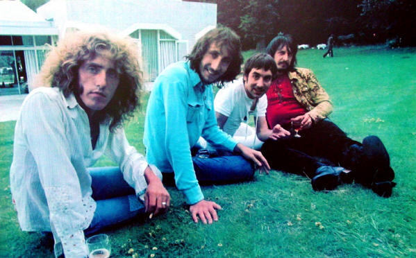 The Who (on Keith's Lawn) - Circa 1971 USA