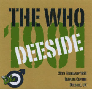 The Who - Leisure Centre - Deeside, UK - 28 February 1981 - CD