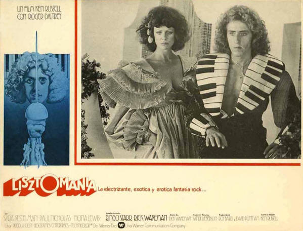 Roger Daltrey - Lisztomania - 1975 Mexico Lobby Card