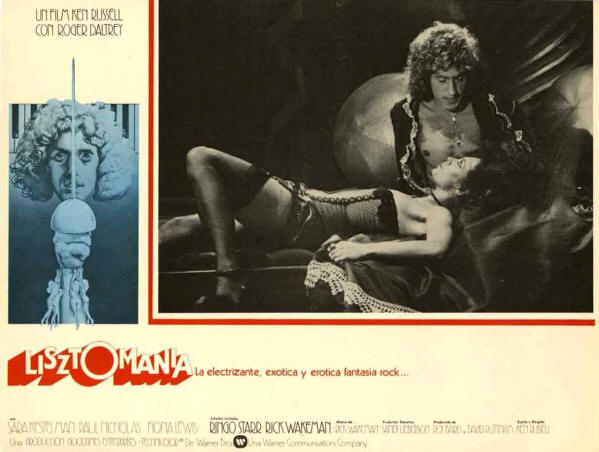 Roger Daltrey - Lisztomania - 1975 Mexico Lobby Card