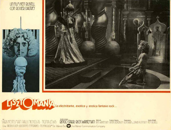 Roger Daltrey - Lisztomania - 1975 Mexico Lobby Card