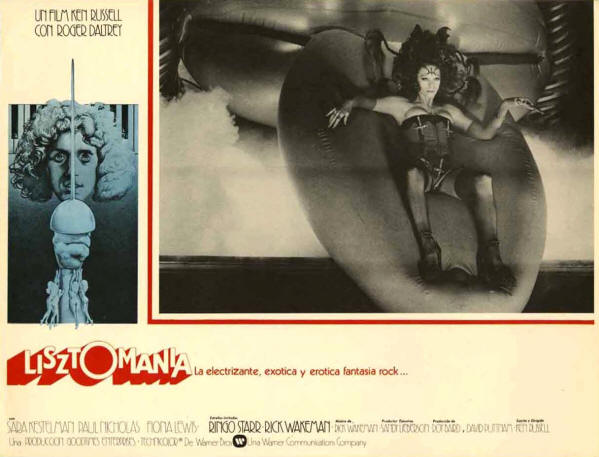 Roger Daltrey - Lisztomania - 1975 Mexico Lobby Card