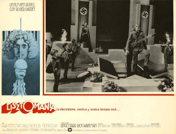 Roger Daltrey - Lisztomania - 1975 Mexico Lobby Card