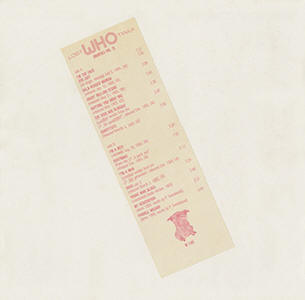 Lost Who Trax (Rarities Vol. 3) LP (Back Cover)