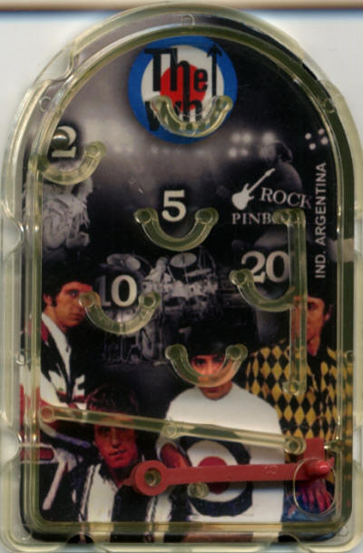 The Who - Mini Pinball Machine - 2011 Argentina