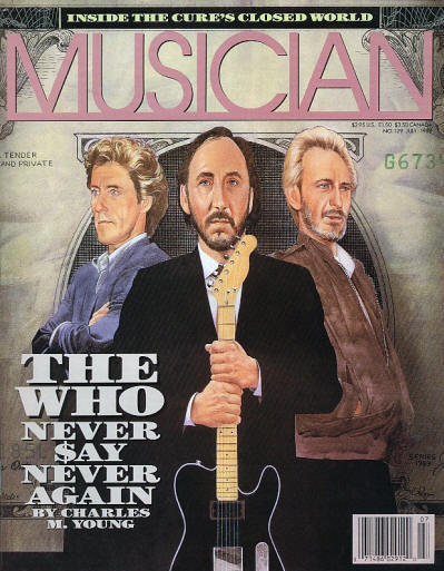 The Who - USA - Musician - July, 1989