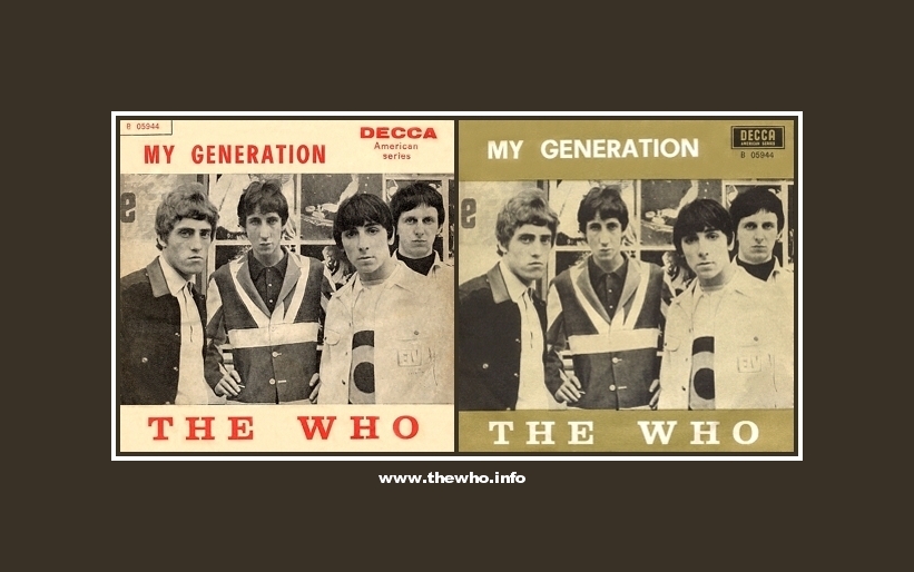 The Who - My Generation - 1966 Italy 45