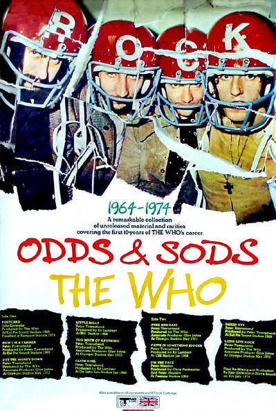 The Who - Odds & Sods - 1974 UK (Promo)