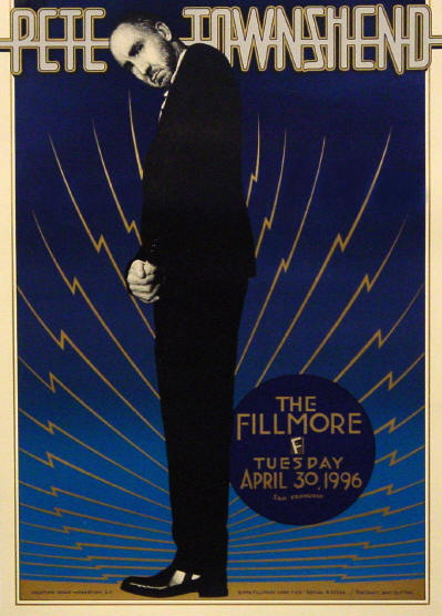 Pete Townshend - Fillmore West Concert - 1996 USA (Venue Promo)