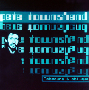 Pete Townshend - Obscure & Oblique - LP