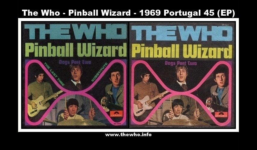 The Who - Pinball Wizard - 1969 Portugal 45 (EP)
