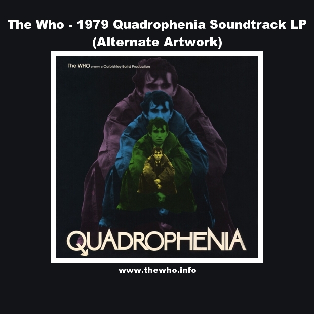 The Who - 1979 UK Quadrophenia Soundtrack LP (Alternate Artwork)
