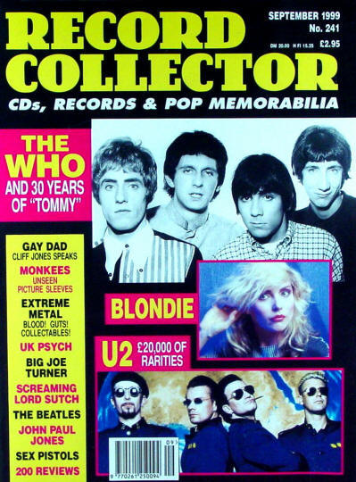 The Who - UK - Record Collector - September, 1998
