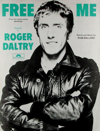 Roger Daltrey - UK - Free Me - 1980