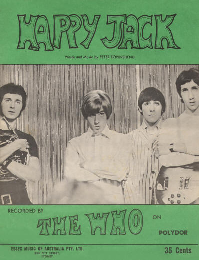 The Who - Australia - Happy Jack - 1966