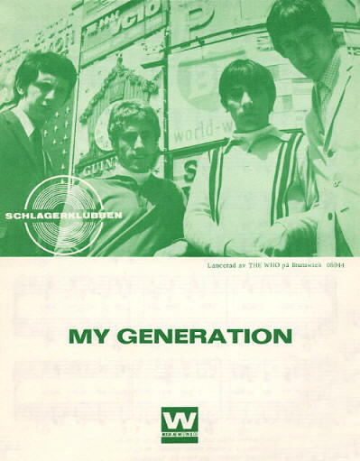 The Who - Sweden - My Generation - 1965