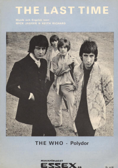 The Who - Sweden - The Last Time - 1967